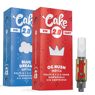 Cake 2.0 Delta 8 ( 2 Gram ) Cartridge