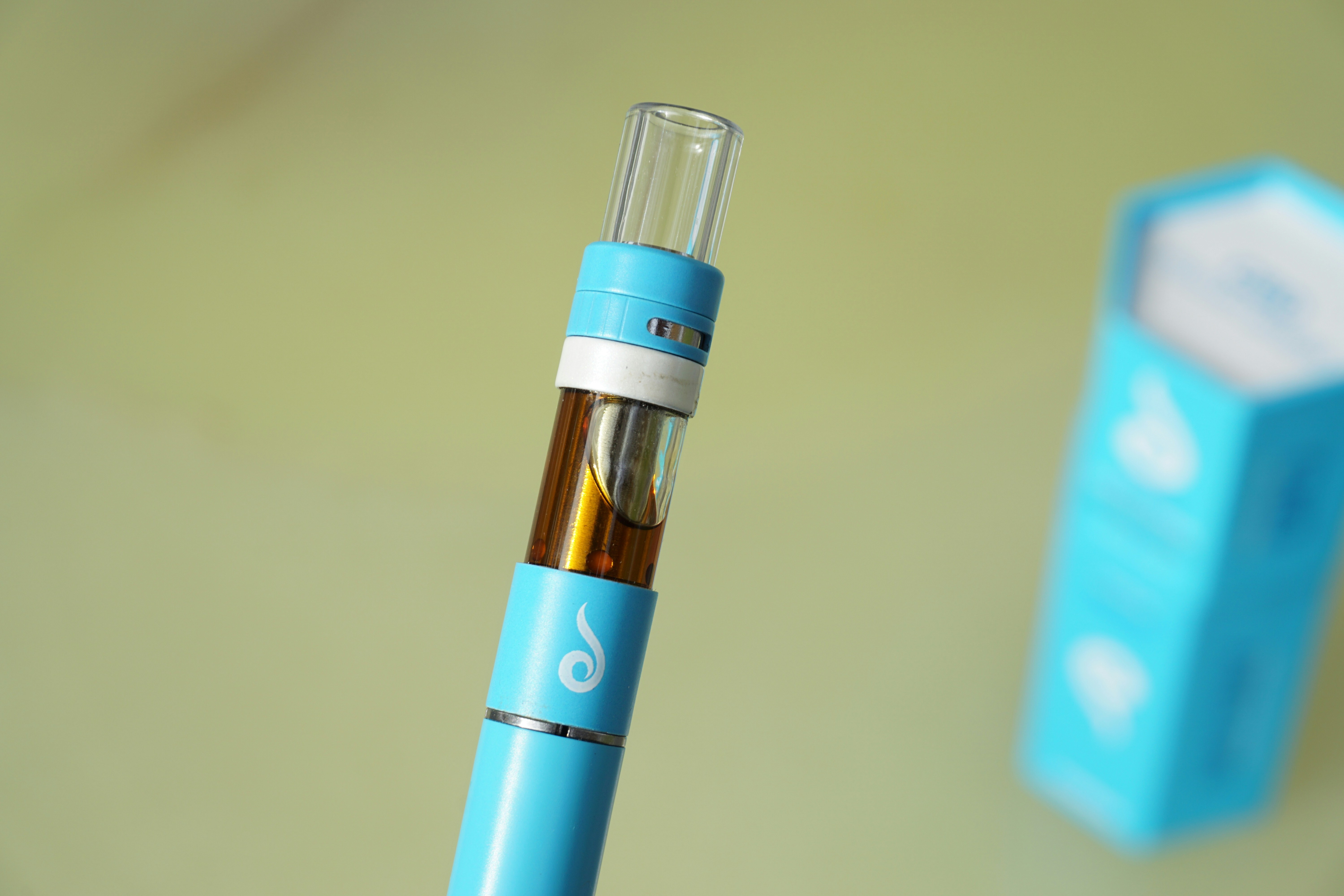 close-up of vape pen